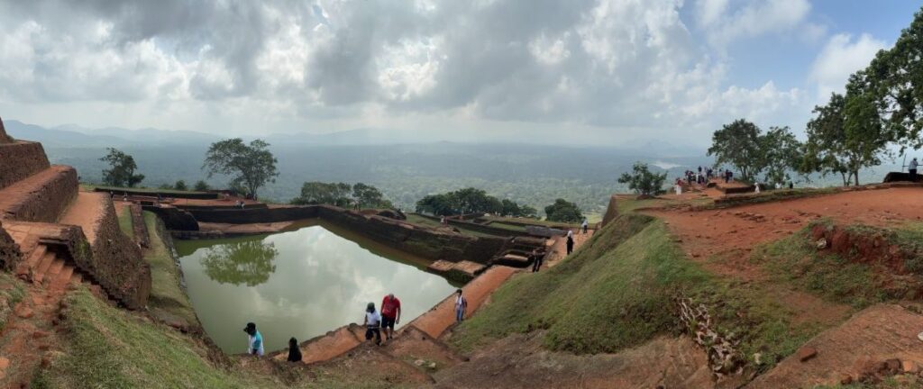 Sigiriya fortress view